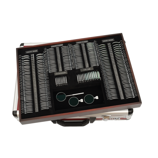 Montagebox 260-teilig, Antireflexglas, Lichtdurchlässigkeit 99 %