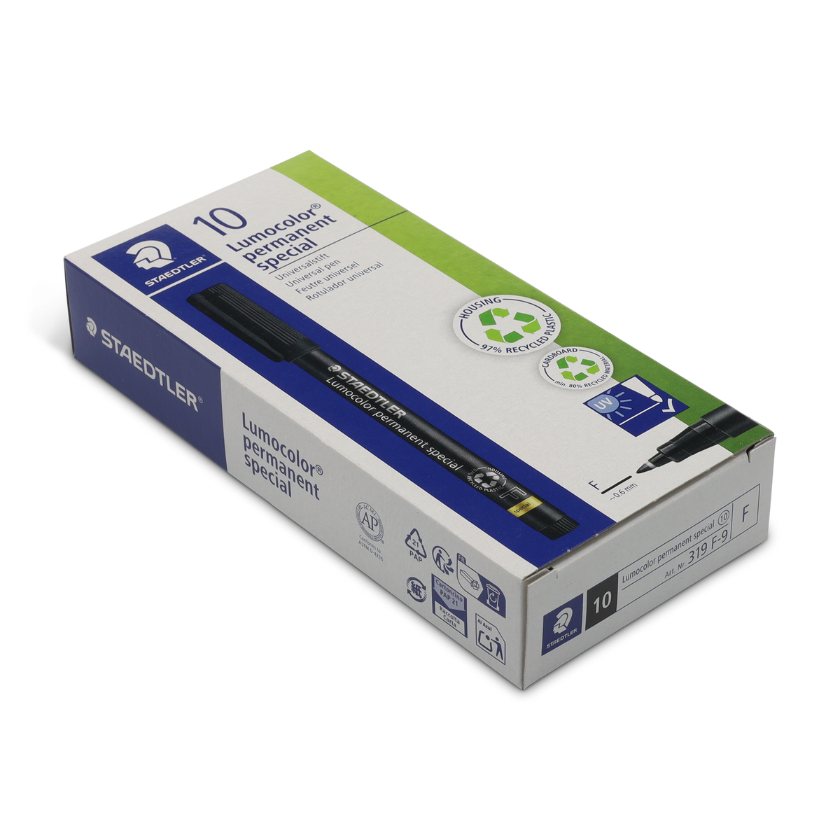 ST-6003 Stift permanent zwart F