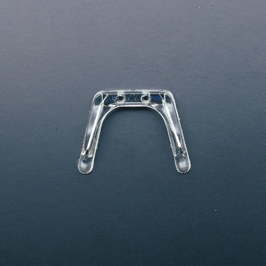 NB-8004 Siliconen neusbrug 27 x 20 mm zilver