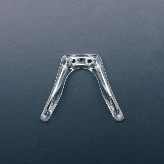 NB-8006 Siliconen neusbrug 30 x 25,5 mm zilver