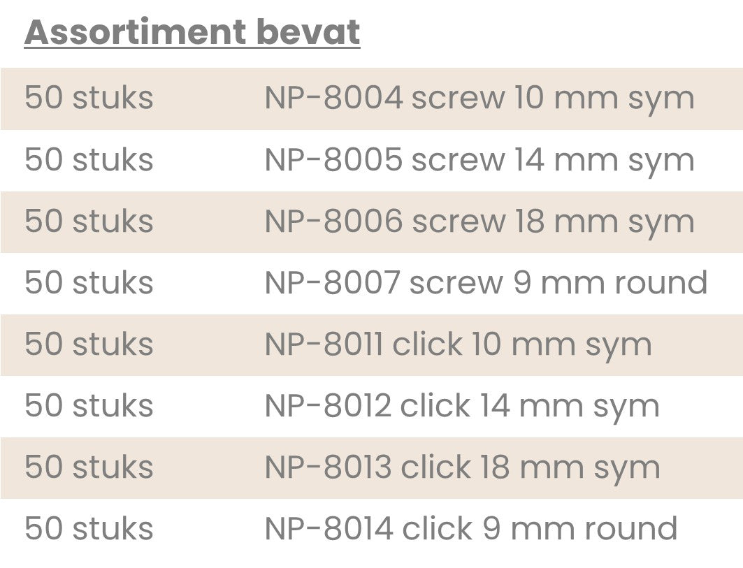AS-8003 symmetrisch EverClear siliconen neuspads